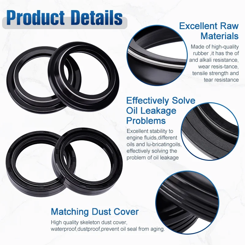 

35x48x11 35 48 11 Oil Seal & Dust Cover For HAR/LEY DAVID/SON XLX1000 XLS1000 Sportster FXRD1340 FXRS1340 FXR1340 FXRT1340