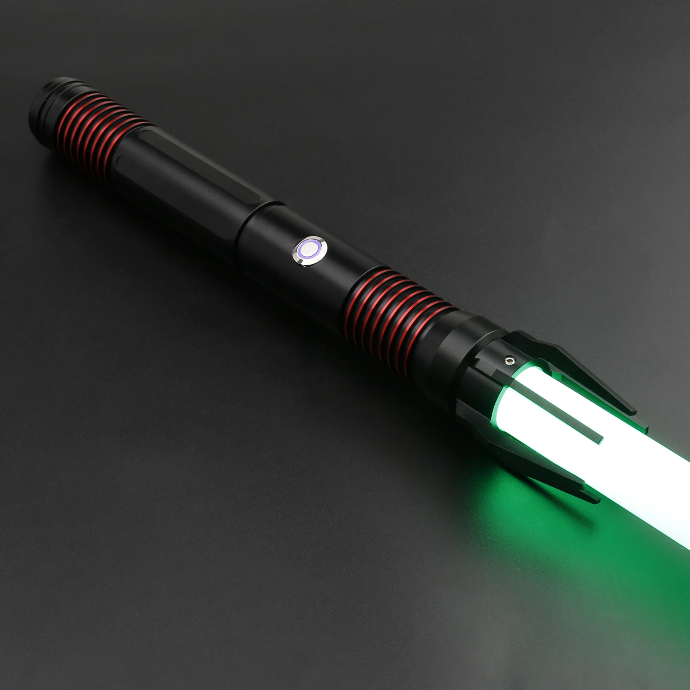 TXQSABER-Sable de luz oscilante suave para duelos pesados, espada láser de Cosplay Jedi con mango de Metal, 12 colores que cambian, 16 fuentes, RGB, juguetes para niños