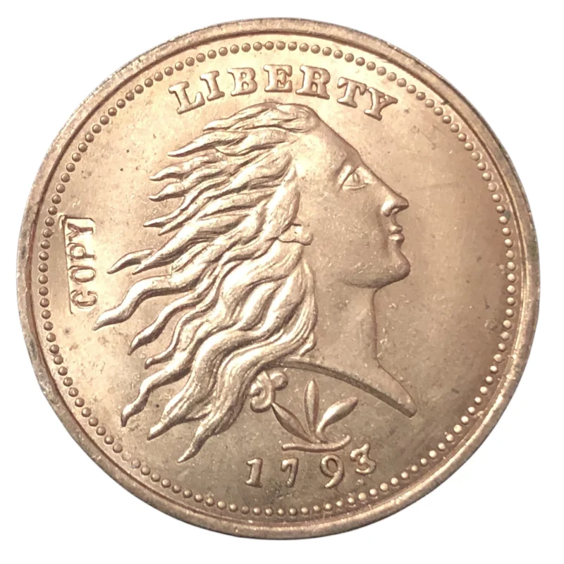 

1793 Large Cent Chain on Reverse copy