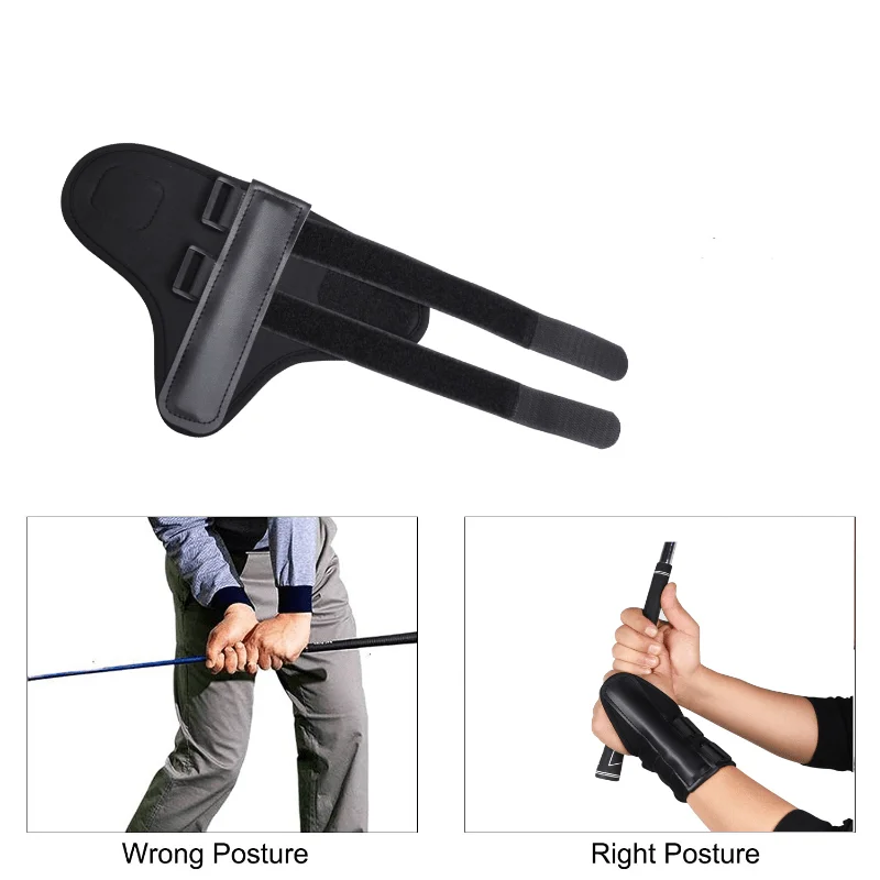 

Golf Hand Corrector Wrist Guard Golf Swing Training Aid Straight Drill Wrist Trainer Standard Posture Corrector Golf Accessories
