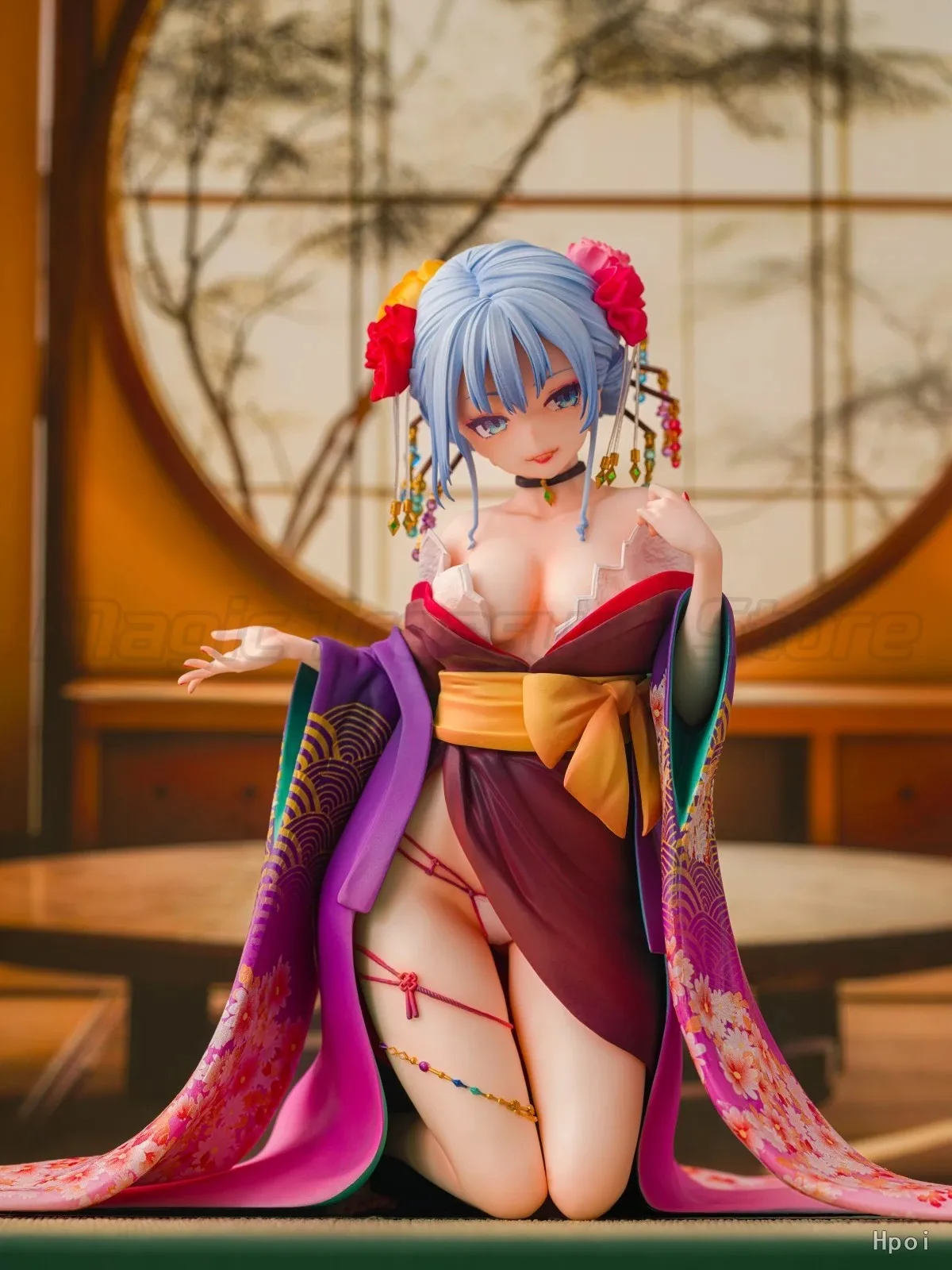 

【MT】Pre-sale DAIKI Ecstasy Purple Sound Oiran Complete Version 1/7 Scale Anime Figure Beautiful Girl Model