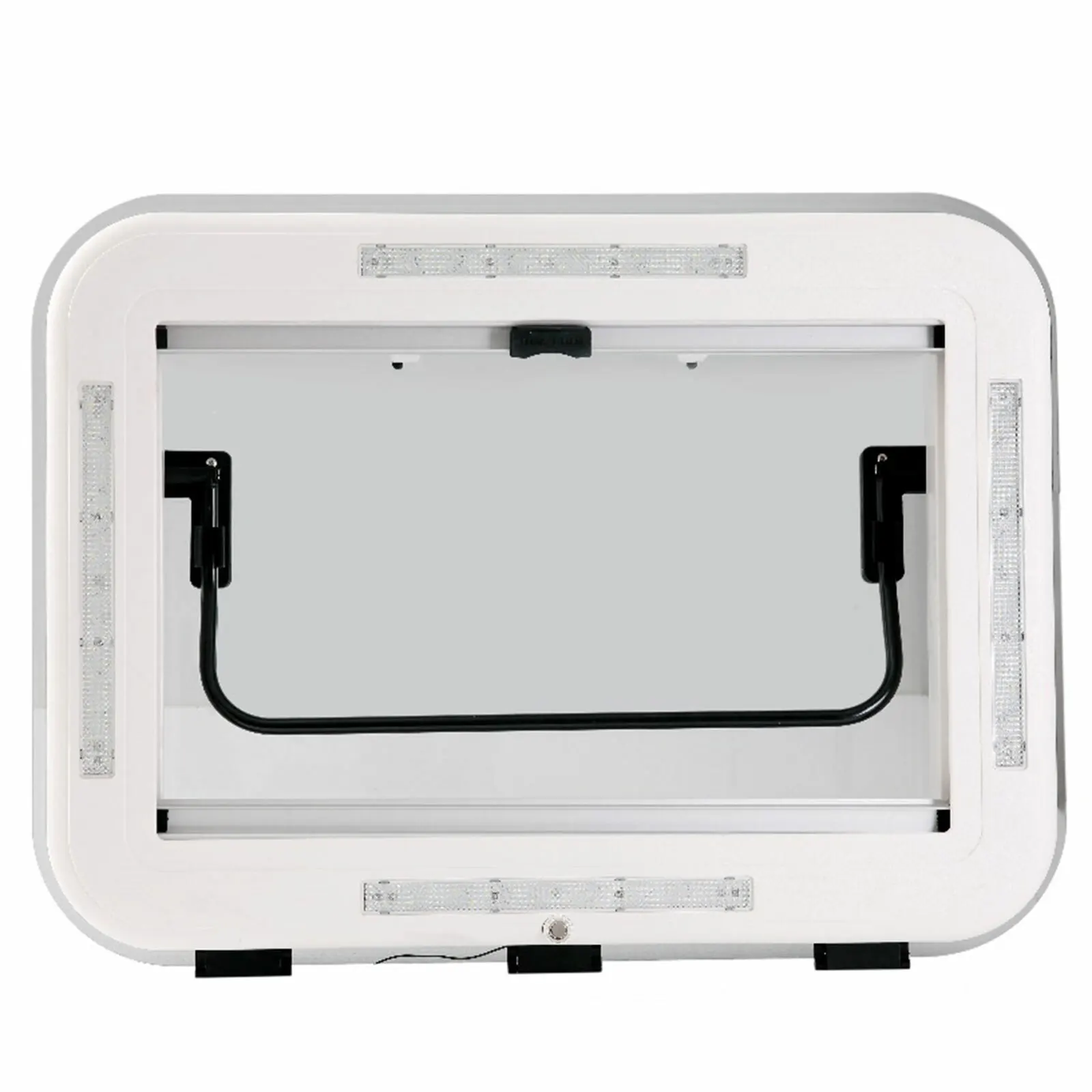 70 ° كشاف LED مفتوح RV مع مظلة وحشرات، مقاس 30-60 مم، نافذة سقف من سبائك الألومنيوم للتهوية والإضاءة الليلية #6
