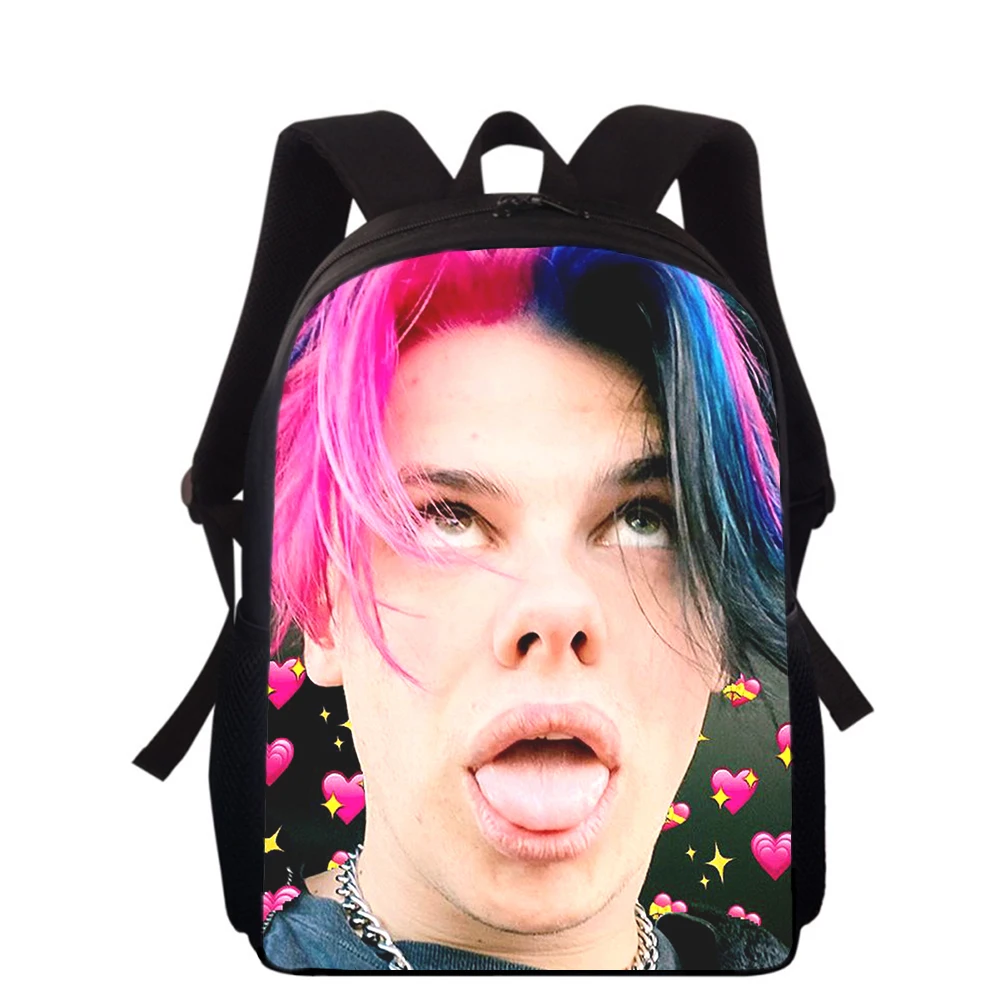 Yungblud 15” 3D Print Kids Backpack Primary School Bags for Boys Girls Back Pack Students School Book Bags