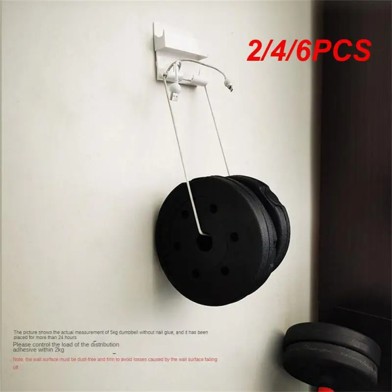 2/4/6PCS Mobile Phone Charging Bracket Lazy Stand Paste Style For A Variety Of Wall Surfaces For Keyring Organizer