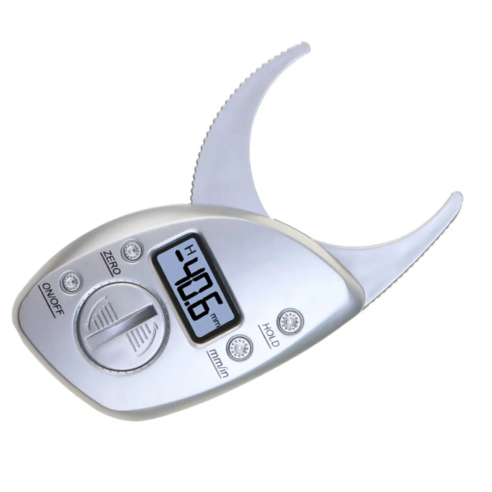 

1pc Digital Caliper Body Measuring Tool Portable For Men Women Pink Body Fat Tester Fat Caliper Tracker Digital Calipers