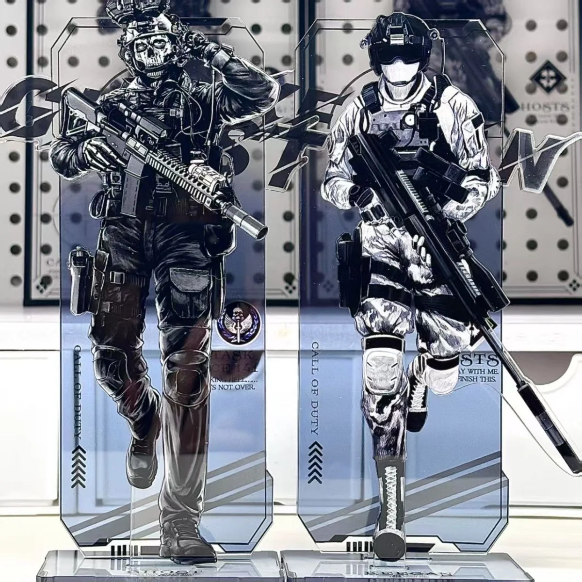 

Периферийные устройства Call of Duty Ghost Keegan, акриловая вывеска, орнамент с коллекцией высокого внешнего вида, 2D аниме