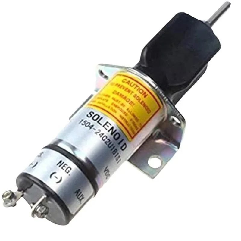 Cut Off Solenoid 1504-24C2U1B1S1 For Kubota DF-750 Engine 24v