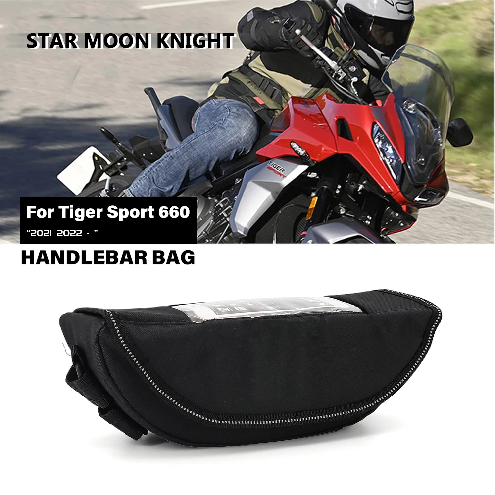 For Tiger Sport 660 TIGER SPORT 660 2021 2022 - Motorcycle Accessories Waterproof Bag Storage Handlebar bag Travel Tool bag