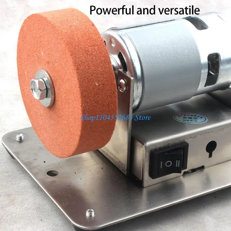 

Y6GD Desktop Grinder 100W Power 6000rpm Variable Speed for Wood Carving DIY Projects