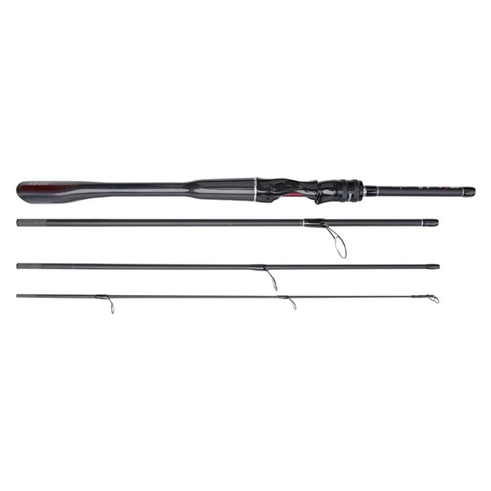 

4 Sections Spinning Fishing Rod M Power Carbon Casting Fishing Rod 1.8m/2.1m Spinning Carbon Fiber Fishing Pole