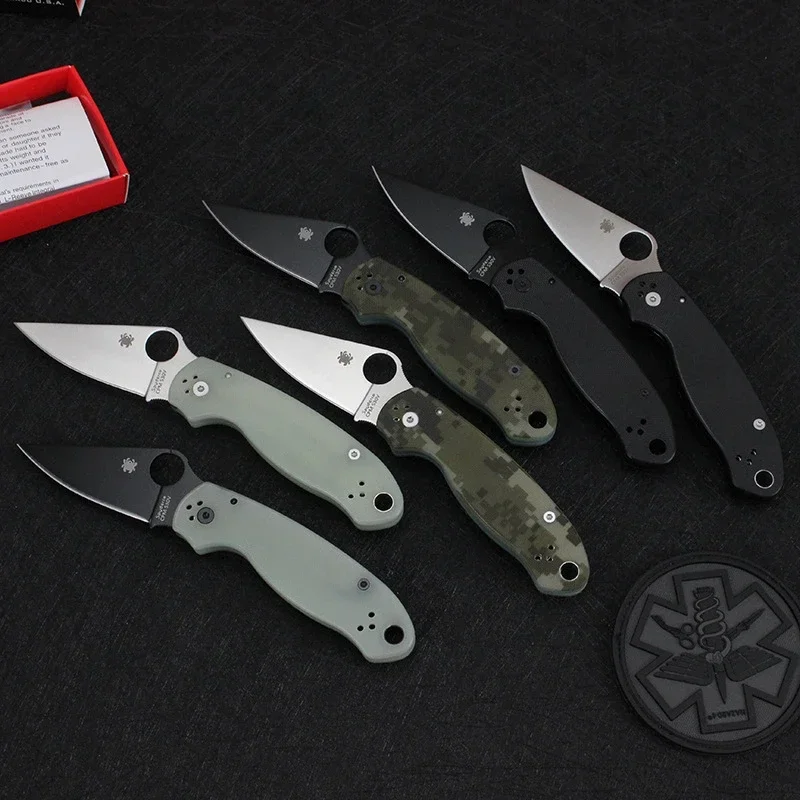 New Outdoor Compact and Portable Defensive Tactical Folding Knife Outdoor Small Knife Multi Functional and Multi Scenario Use