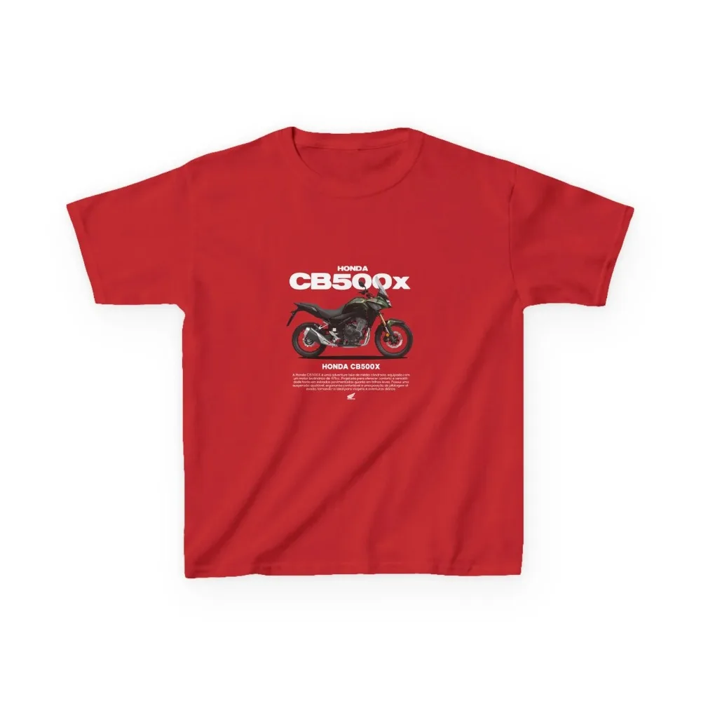 

Honda CB500X Men's and Women's T-shirt Summer Cotton Short-sleeved Shirts Spring and Autumn Motorcycle Off-road Cycling Top
