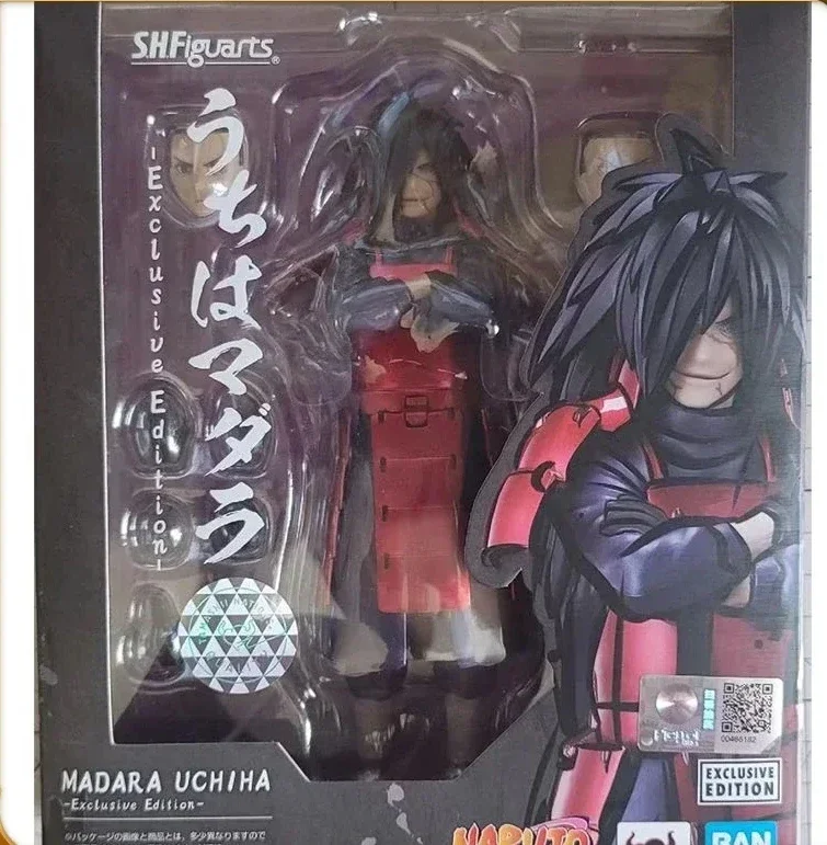 In Stock Original BANDAI S.H.Figuarts Naruto Uchiha Madara Exclusive Edition in Stock Anime Action Collection Figures Model Toys