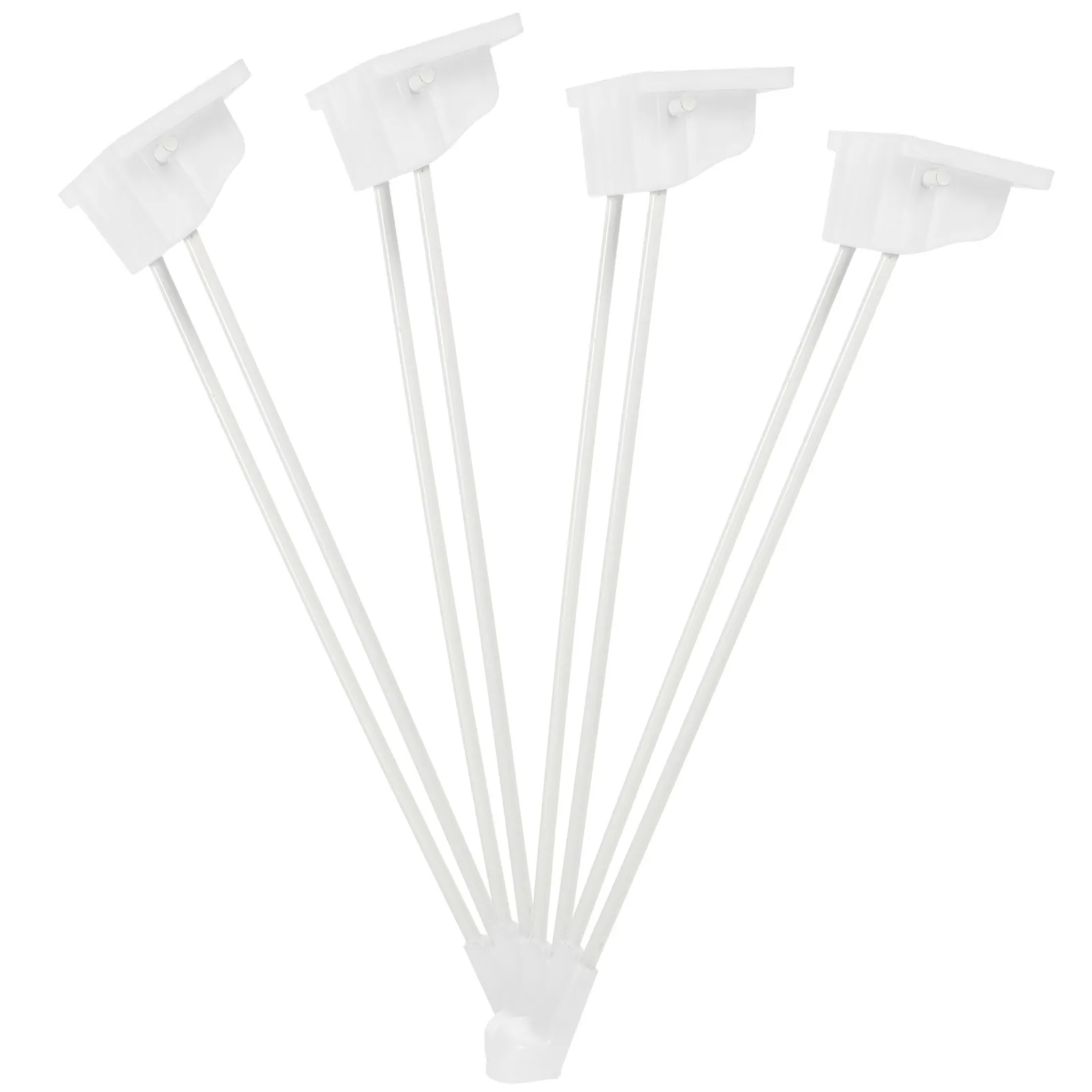 4-個のヘアピン脚家具用折りたたみテーブル脚金属製高耐久安定サポート簡単な取り付けドロップリーフテーブル脚