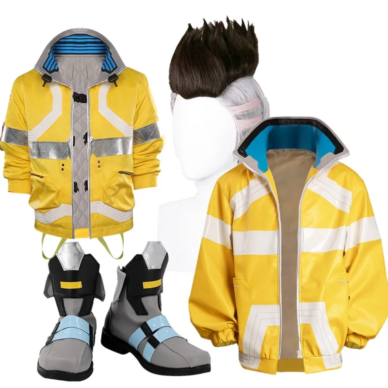 

Аниме Дэвид Мартинес, карнавальный костюм, мужское пальто, куртка, обувь для взрослых, ботинки, наряды, карнавальный костюм на Хэллоуин