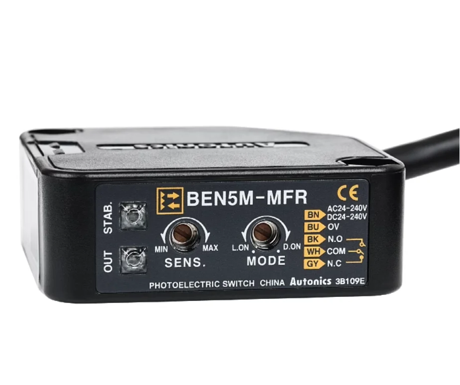 

Оригинальный фотоэлектрический переключатель Autonics BEN300-DFR BEN500-DDT BM200-DDT BJ300-DDT BEN7M-MDR PR18-8DN BEN5M-PFR BEN3M-PFR