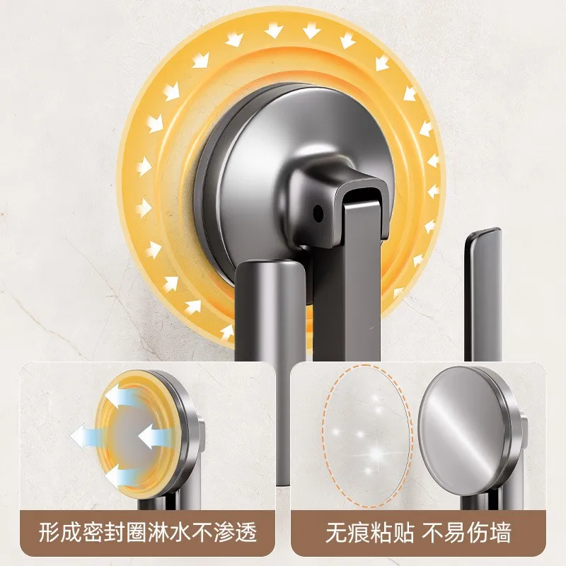 B-Est Suction Cup Wall-Mounted Slipper Rack-No-Drill Storage Organizer For Bathroom And Kitchen