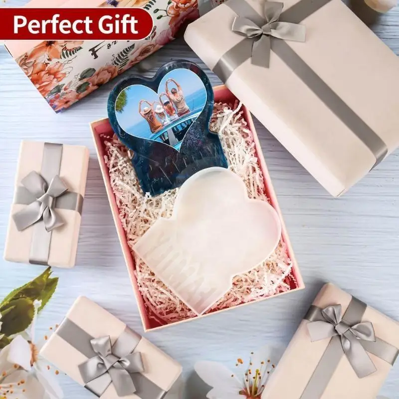 N2UE إطار الصورة على شكل قوالب طين السيليكون أداة المجوهرات قوالب مجوهرات السيليكون