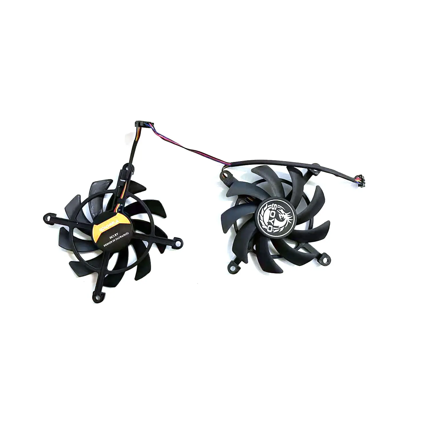 For SOYO GTX 1660 Super 6GB GDDR6 graphics card replacement fan 85MM 4PIN GTX1660 GPU FAN view 2