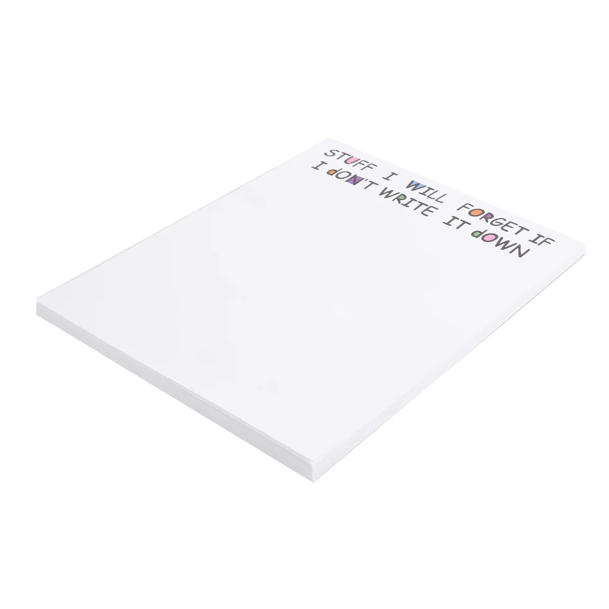 New Funny Sticky Note, to Do List Notepad Funny Stationery, Office Supplies, Notebook Labels, Desk Sticky Note 50 Pages,A