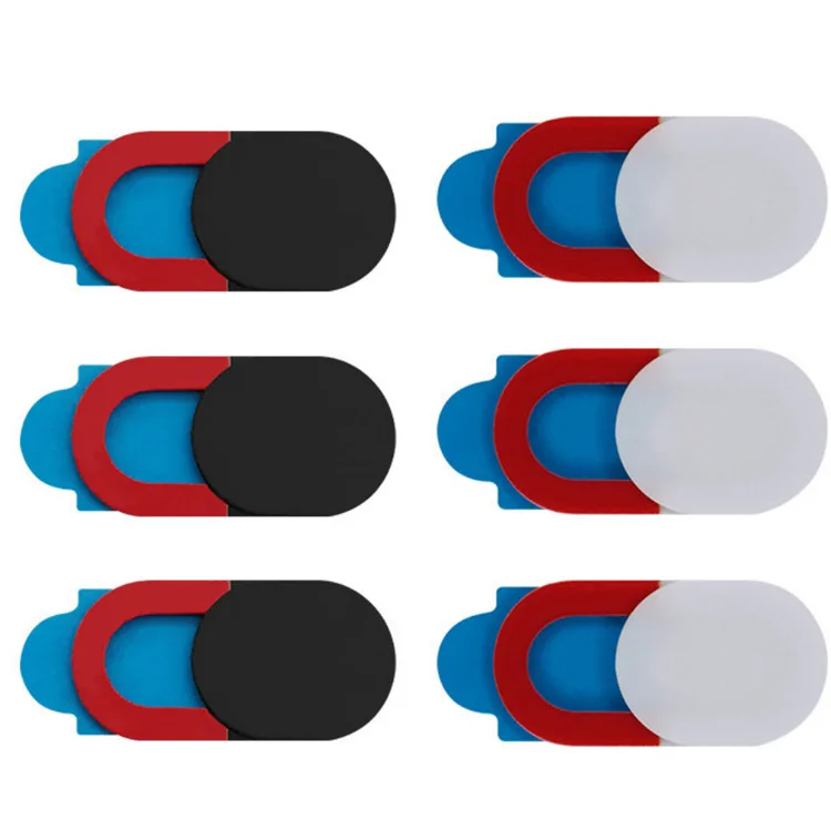3pcs Mobile Phone Webcam Covers Privacy Protection Switchable Design Mobile Phone Laptop Accessories