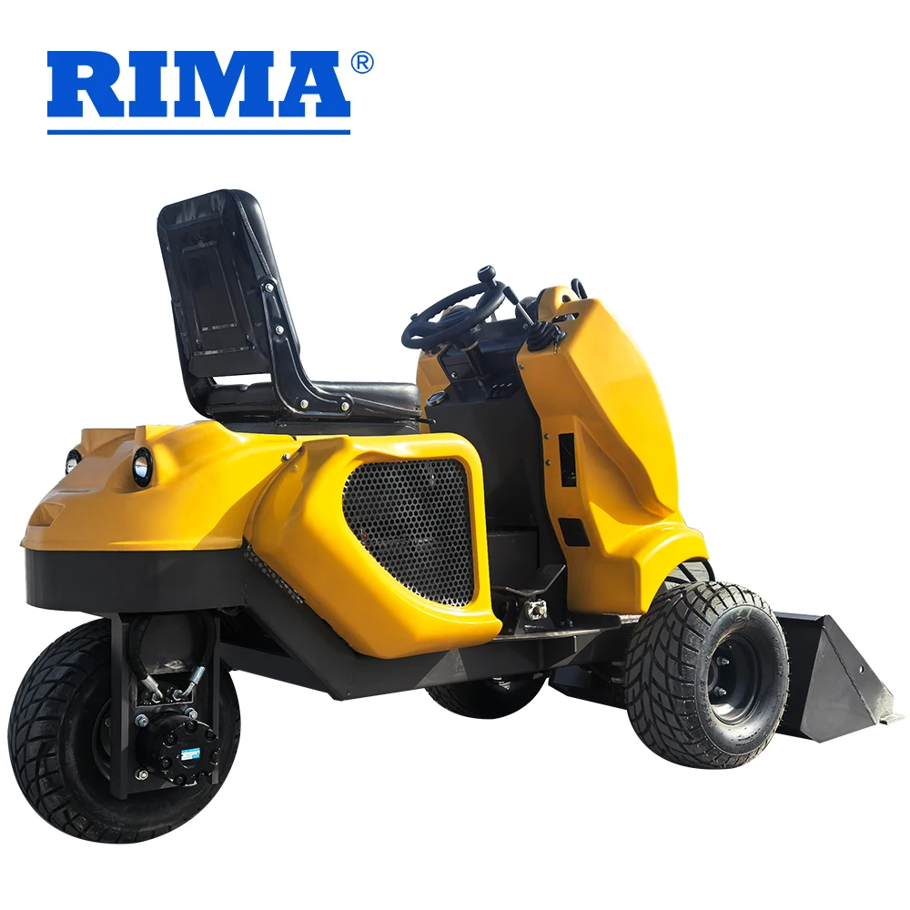 Light Duty Multi-Function Mini Skid Steer Loader with Stone Bucket Trencher Stump Grinder Snow Blade Attachments Available
