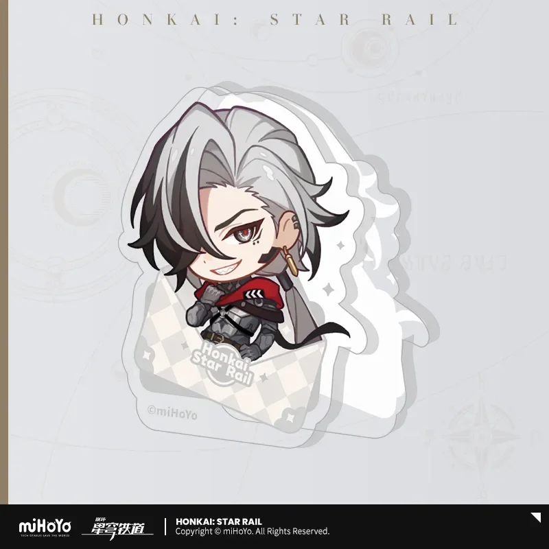 Sunsyea Honkai Star Rail officiële merchandise miHoYo originele authentieke naamloze medaille themaserie acryl clip aventurijn