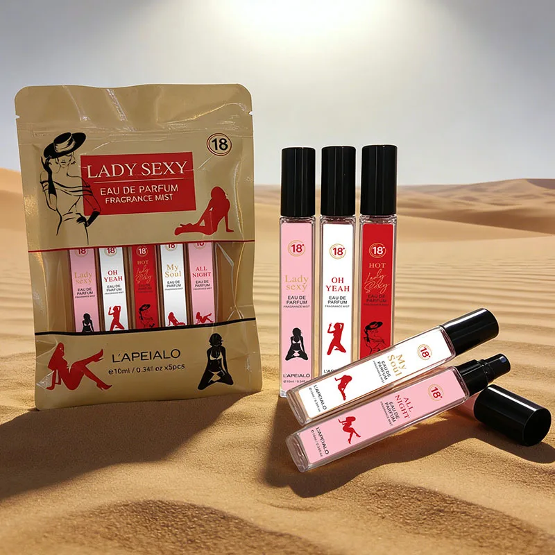 Portable Home Fragrance Spray 6‑Piece Set Long Lasting Room Air Freshener Household Scent Deodorizer Gift Box