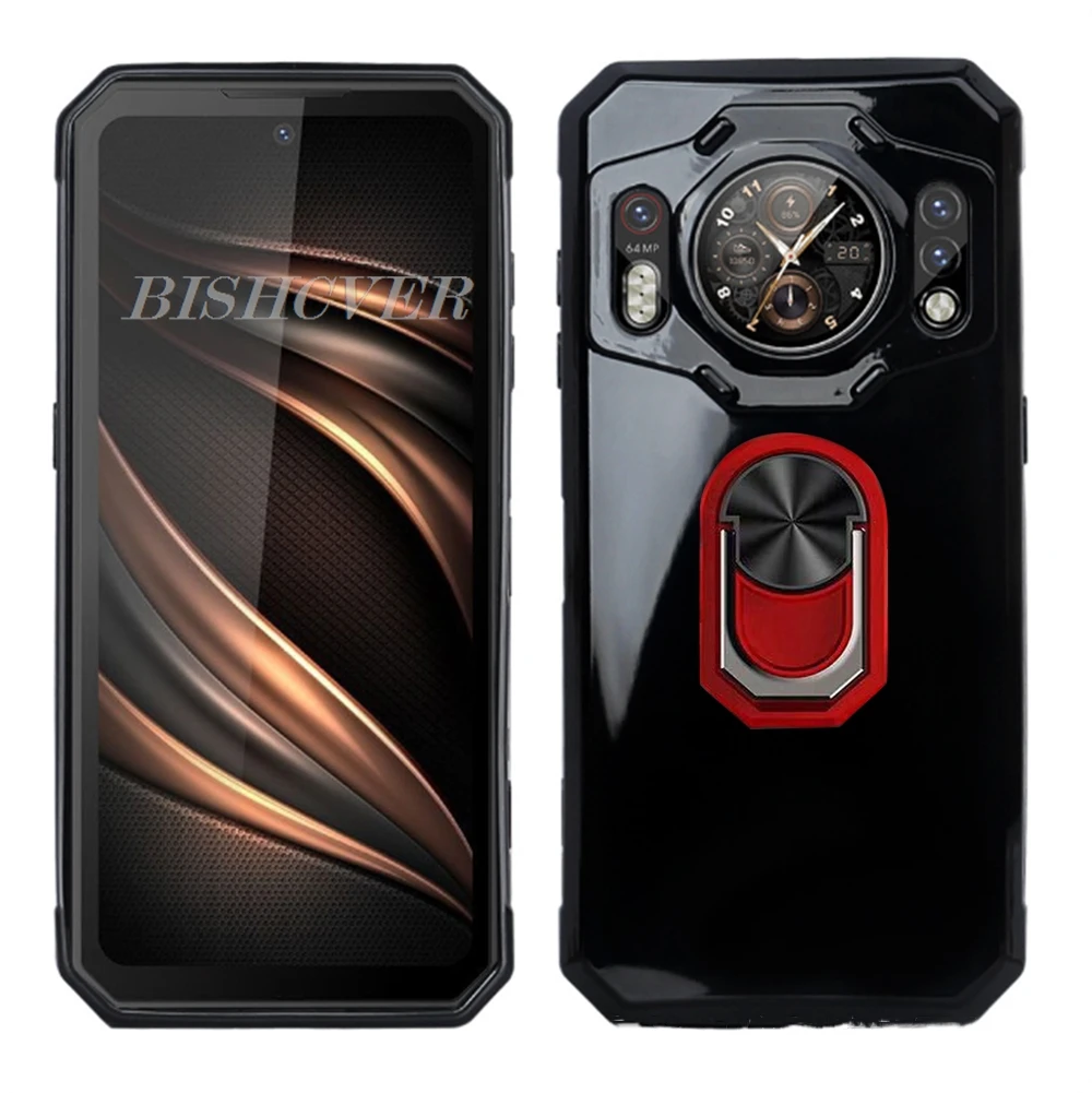 For Oukitel WP21 Ultra 6.78" OukitelWP21 WP21Ultra OukitelWP21Ultra Back Ring Holder Bracket Phone Case TPU Soft Silicone Cover