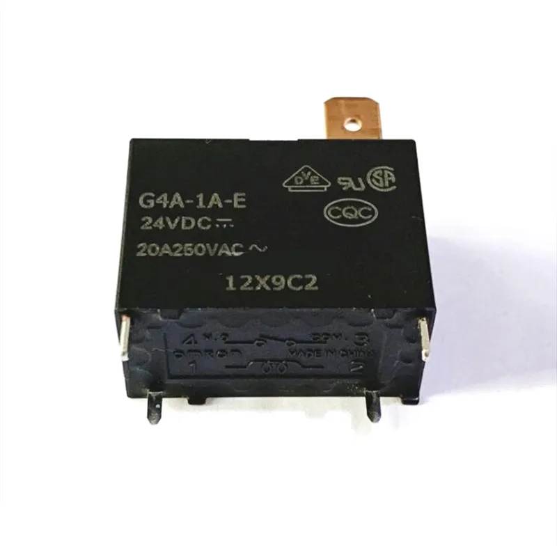 HOT NEW G4A-1A-E-24VDC G4A-1A-E 24VDC G4A-1A DC24V 20A 250VAC 24v relay DIP4