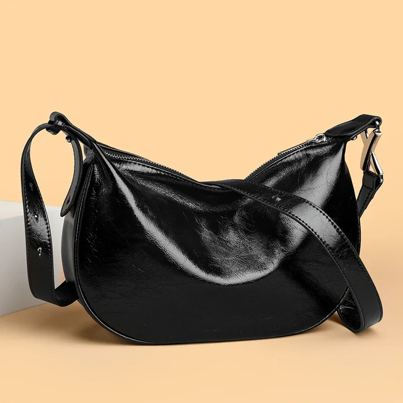 

100% Genuine Leather Women Tote Bags 2024 Large Capacity Female Shoulder Crossbody Bag Luxury Women's Handbag Fashion Sac A Main