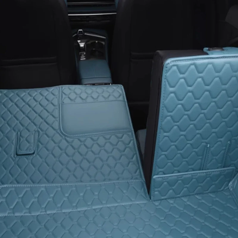 ل MG MG7 2023-2025 سيارة الخلفي الجذع حصيرة في جميع أنحاء الجذع وسادة التمهيد البضائع بطانة غطاء بات مقاوم للماء كامل Encirclement الملحقات #3