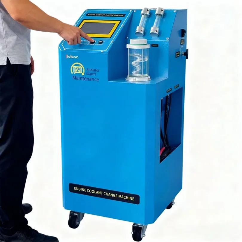 Intelligent Fully Automatic Engine Coolant Change Machine For Engine Cooling System Cleaning