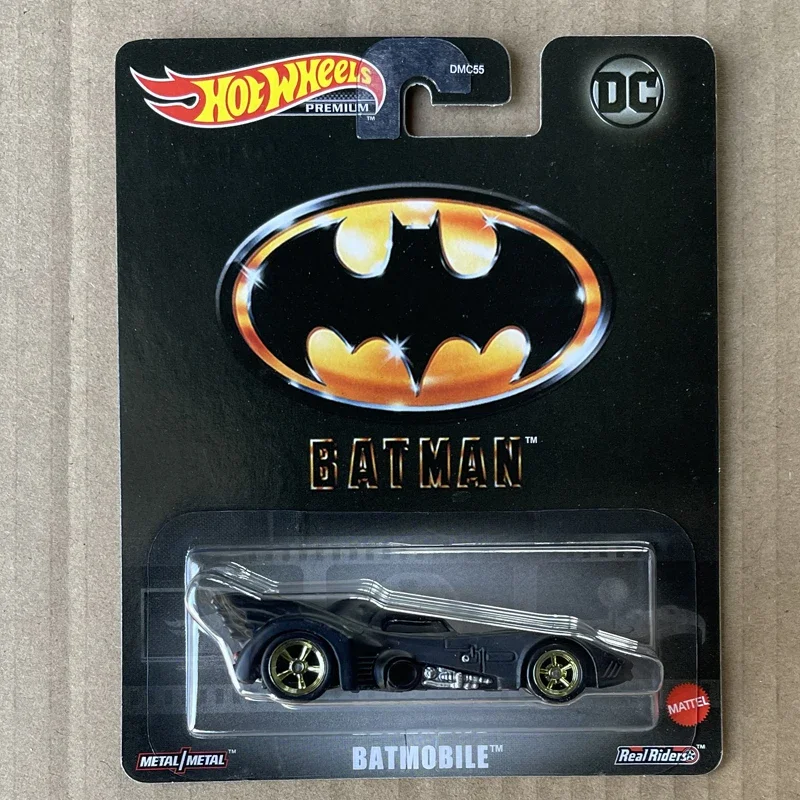 Original Hot Wheels Premium 5 Pack N Case Back To The Future Model Car 1/64 HotWheels Batmobile Gifts Diecasts & Toy Vehicles