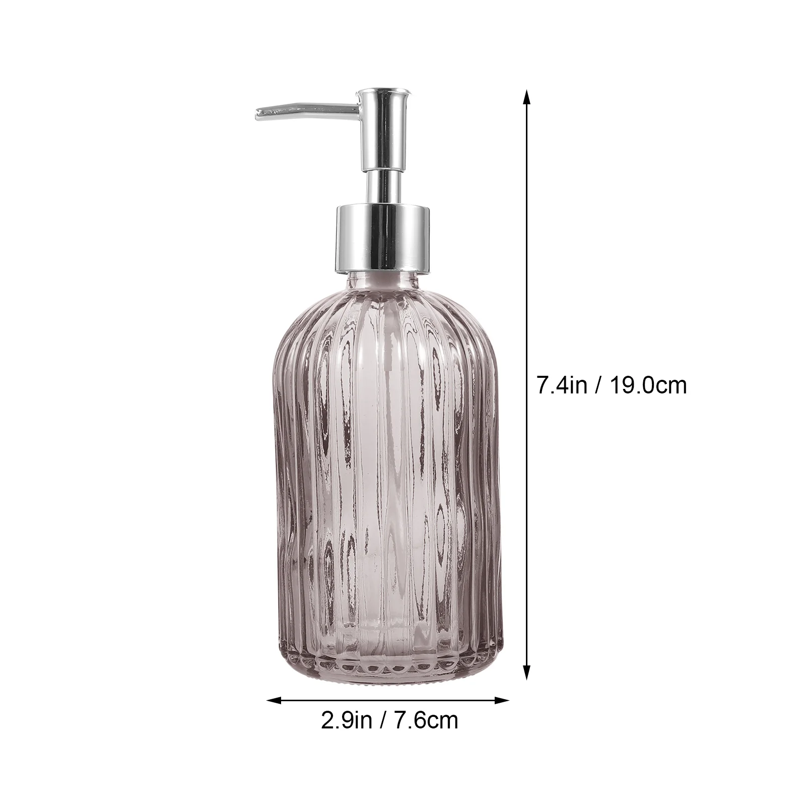 2 Stück Glas-Spenderflaschen, langlebig, für Shampoo, Lotion, Aufbewahrung, Pumpflaschen, tragbar, auslaufsicher, wiederverwendbar, Behälter für Reisen