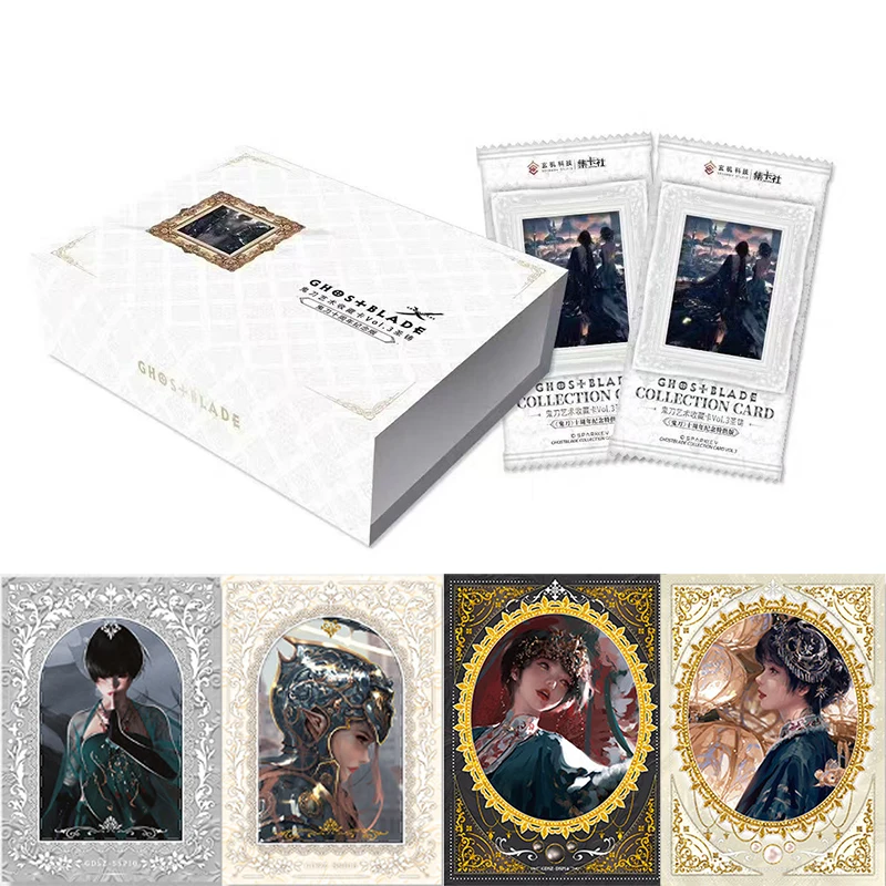 

Anime Ghost Blade Vol.3 GSP Limited Serial Number Card Golden Foil Ultra Rare Premium Collection Commemorative Card