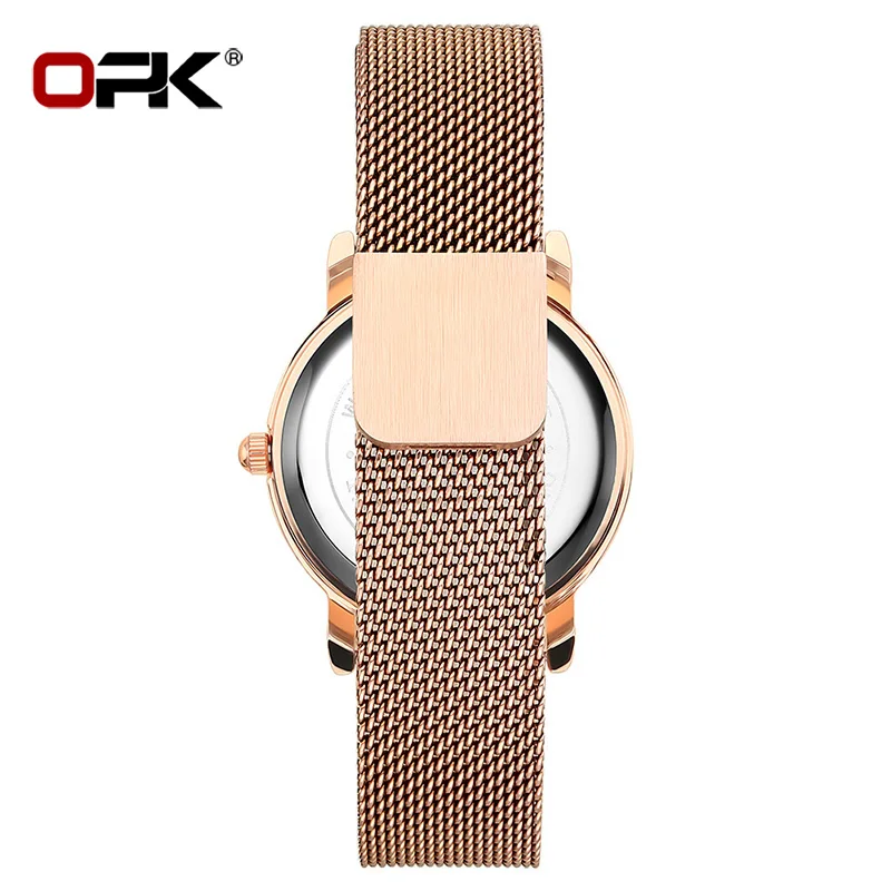 8115 Magnetic Strap With Automatic Adsorption Strap Quartz Watch Women's Watch