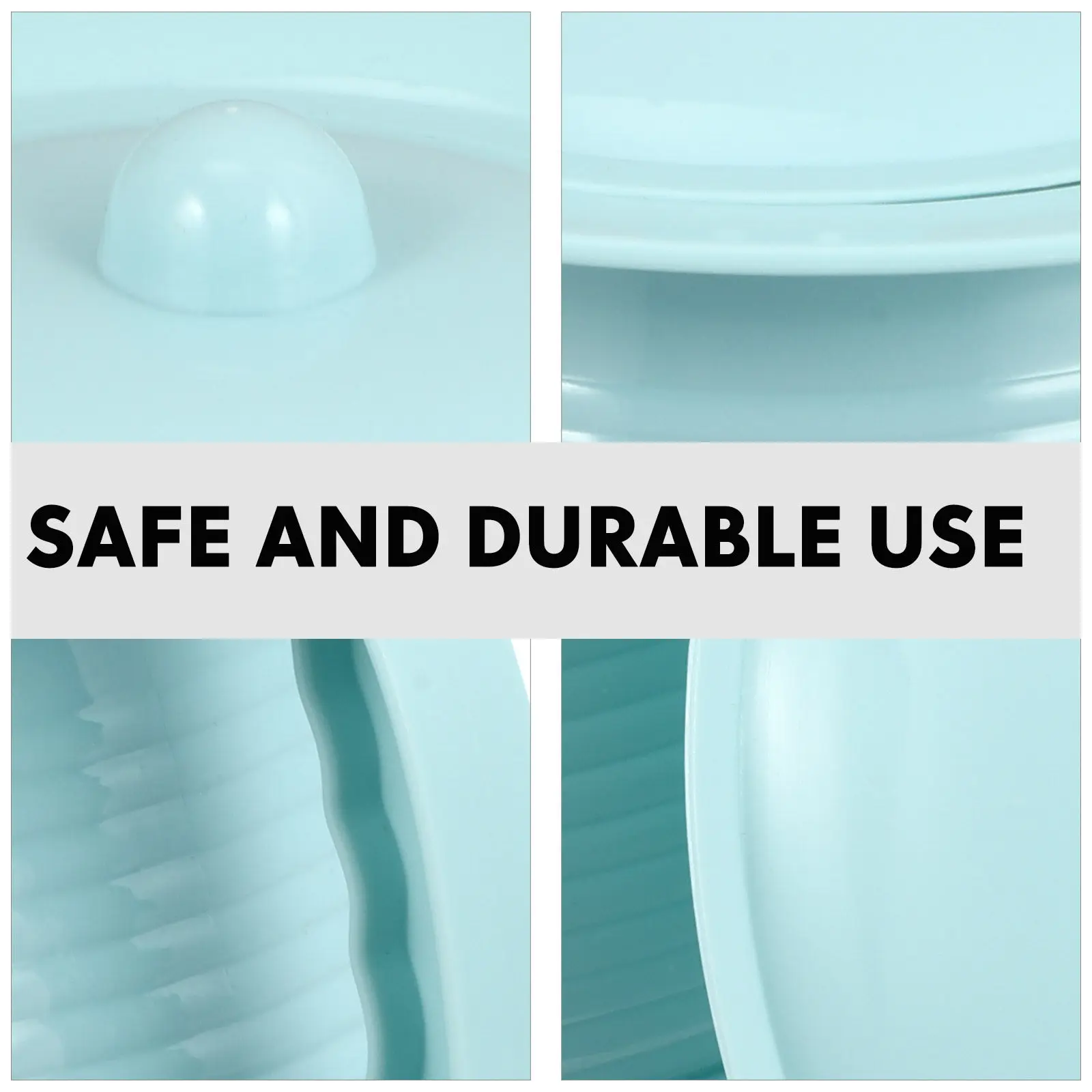 1Pcs Easy Clean Non Stain PP Plastic Chamber Pot Portable Bedpan for Home Night Use Adult Elderly Pregnant Women Urinal