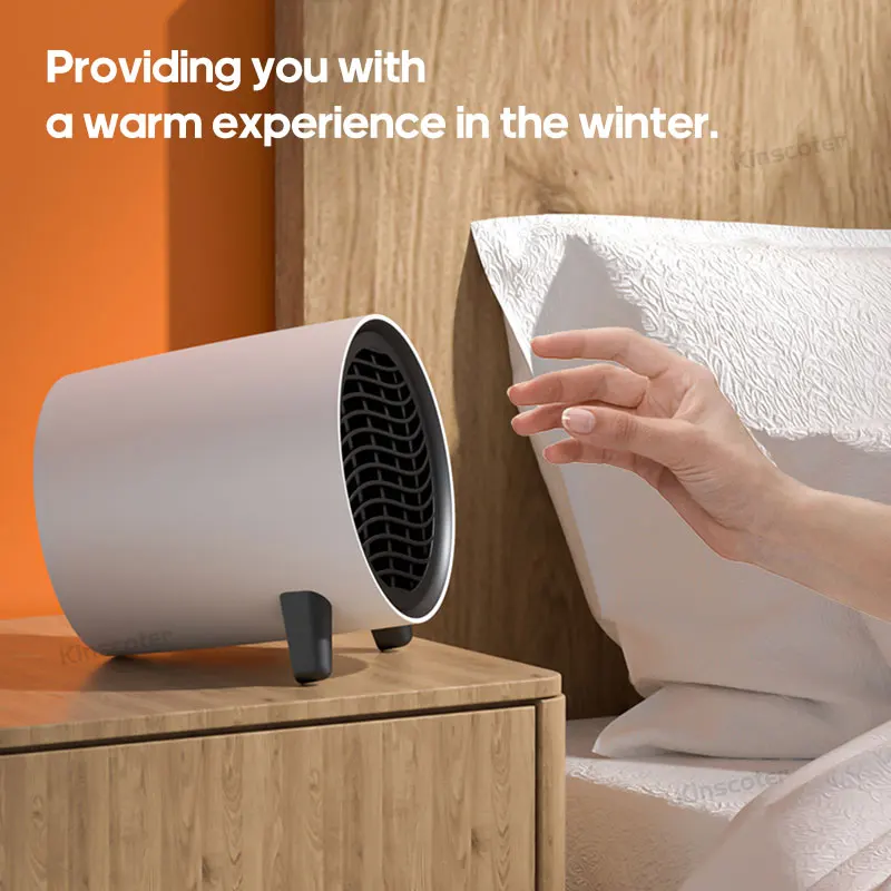 600W Mini Heater For Home Small Bathroom Heating Fans PTC Ceramic Electric Heater Hot Air Blower Save Electricity