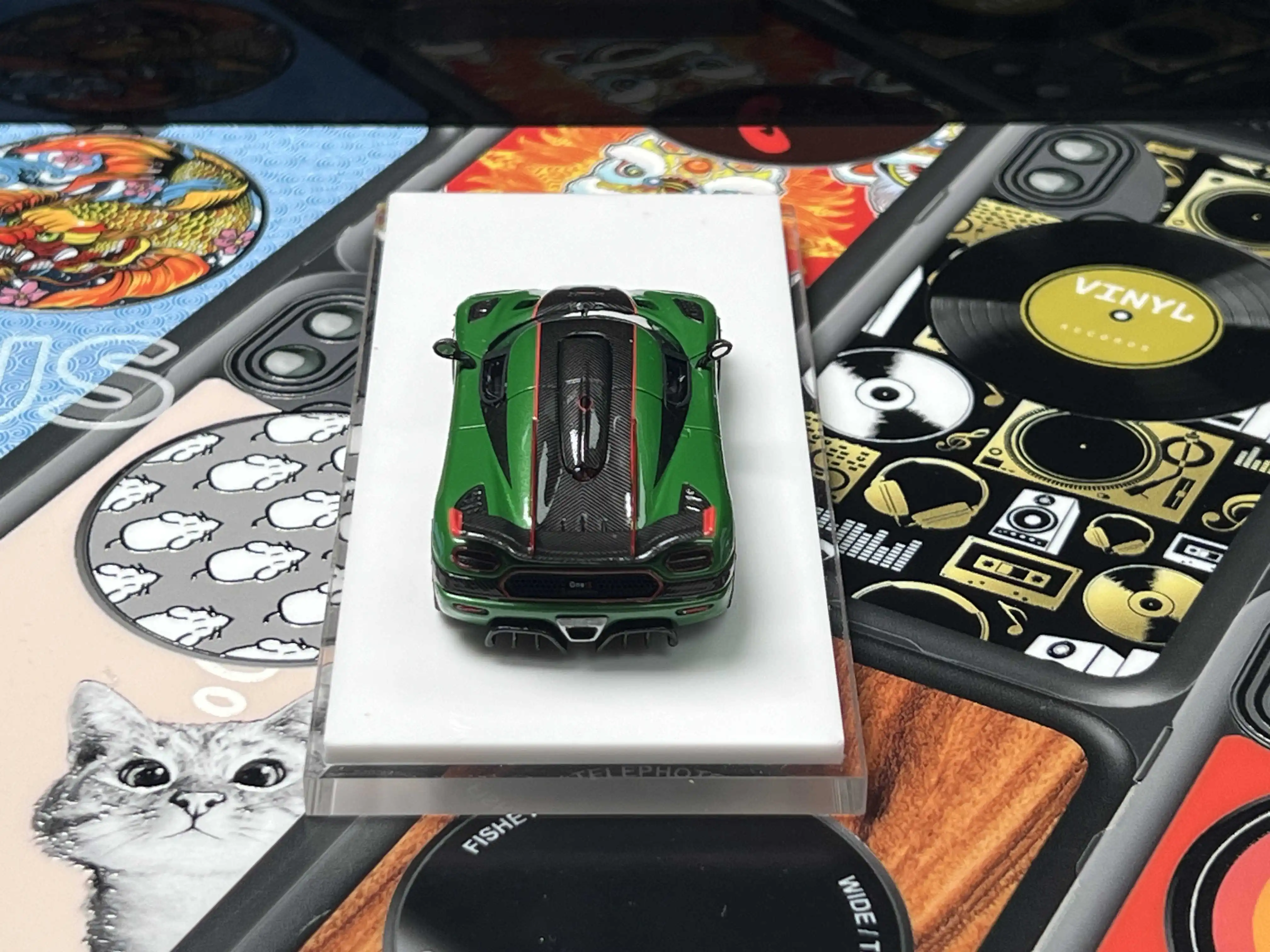 

Stocks VMB 1/64 Koenig Segg One 1 Green Color Resin In 2025 Collection Gift Scale Model Car
