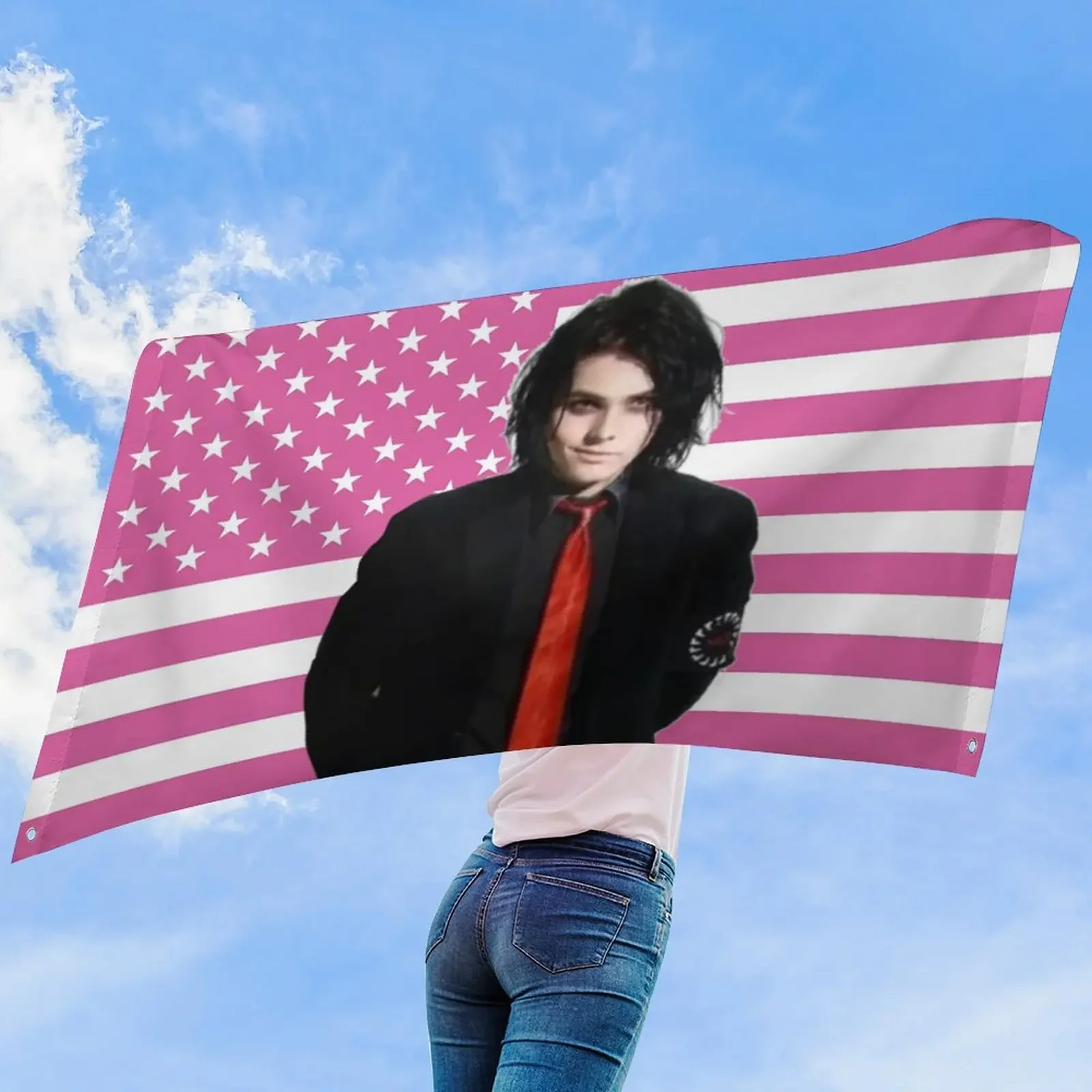 1 قطعة جيرارد آرثر الطريق الديكورات في الهواء الطلق أعلام مضحكة لغرف النوم ديكور المنزل المرآب فلوجا غرفة الحلي قماش مزخرف جداري العلم Y2k