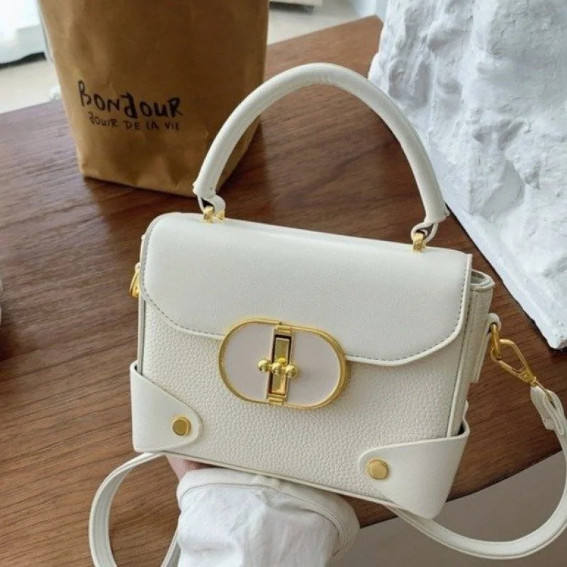 

Stylish Ladies Shoulder Bag From Luxury Brand - Premium Leather Messenger Bag By Famous Designer For Women