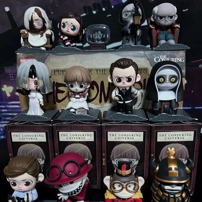 POP MART Warner Bros. The Conjuring Universe Series Blind Box Original-Spielzeug Überraschungstasche Mystery Box Puppe Anime-Figur Ornament