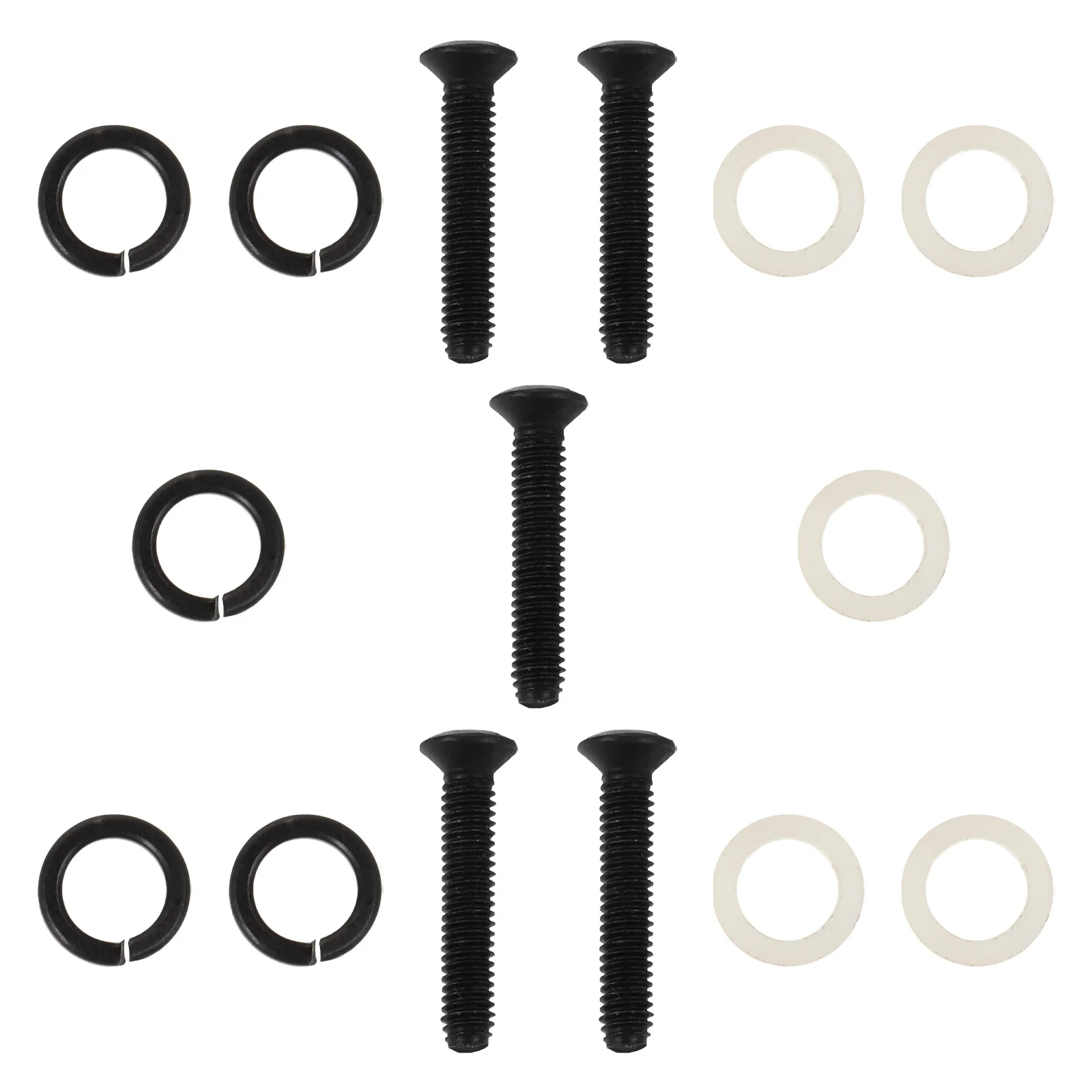 

1Set Guitar Tuning Pegs Installation Screw Washer Set Replacement Durable Metal Plastic for Acoustic Electric Guitar Tuner