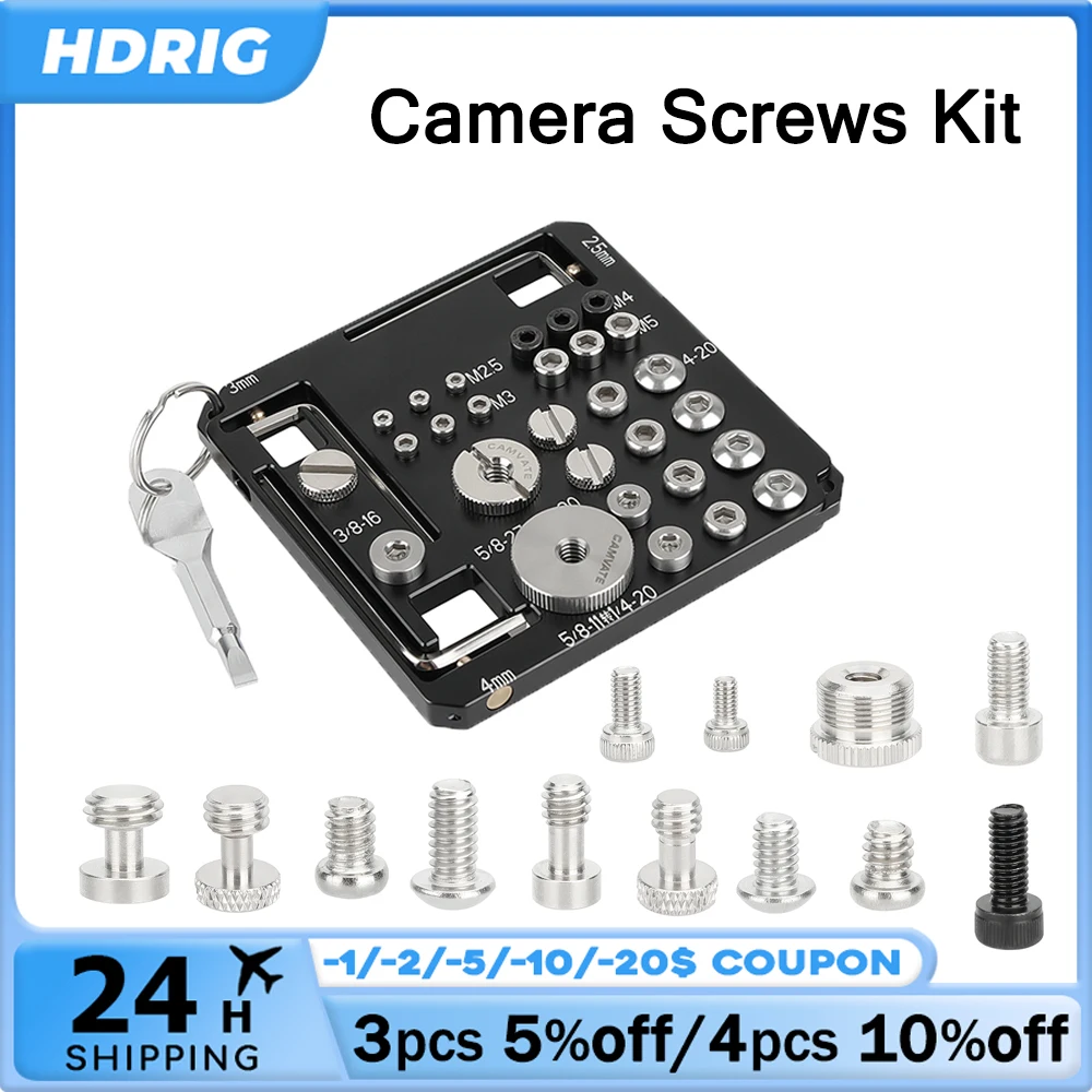 HDRig Screws 1/4