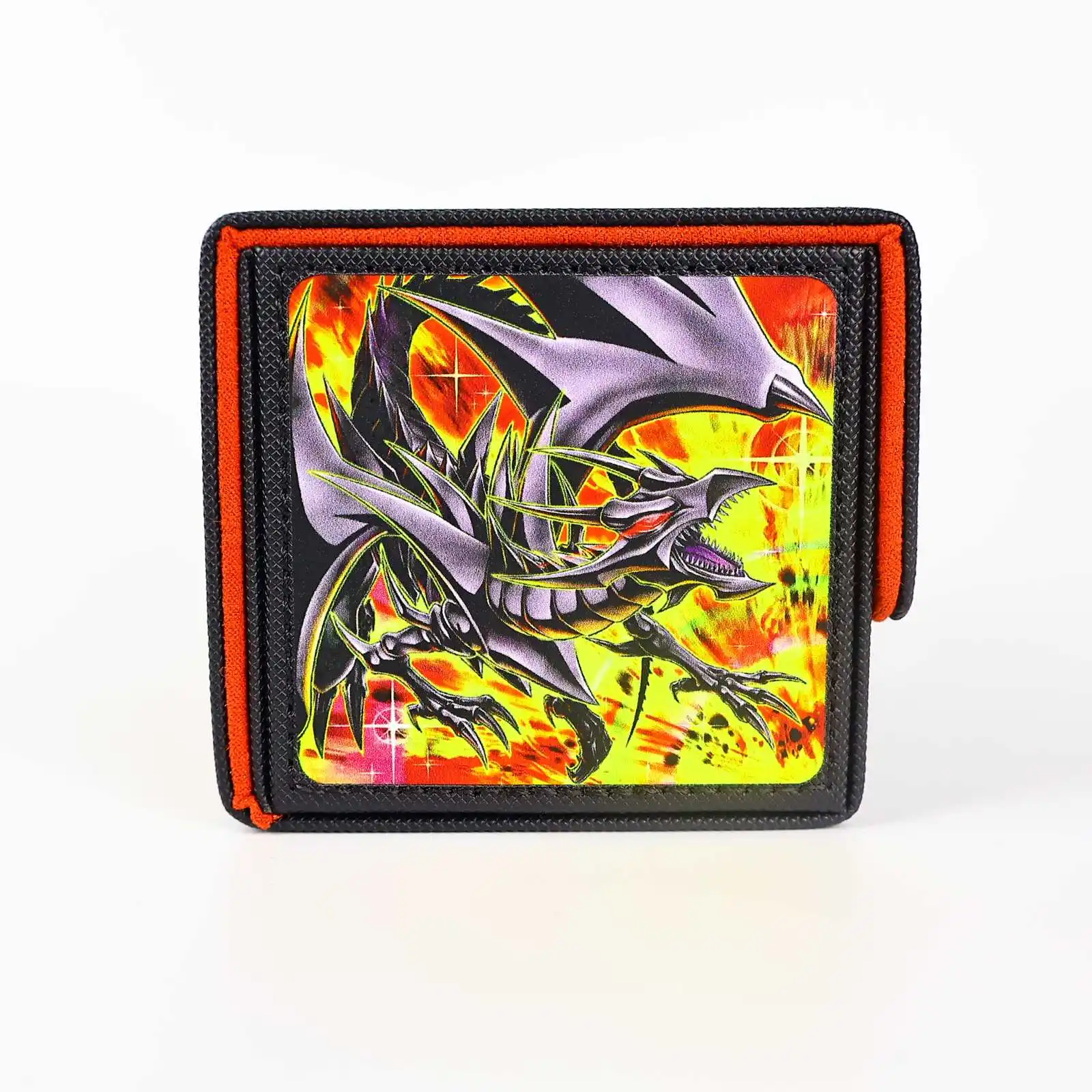 Diy Yu-Gi-Oh! Red-Eyes Black Dragon Card Storage Box Ygo Red-Eyes Black Dragon Leather Collection Card Protection Box Gift view 5