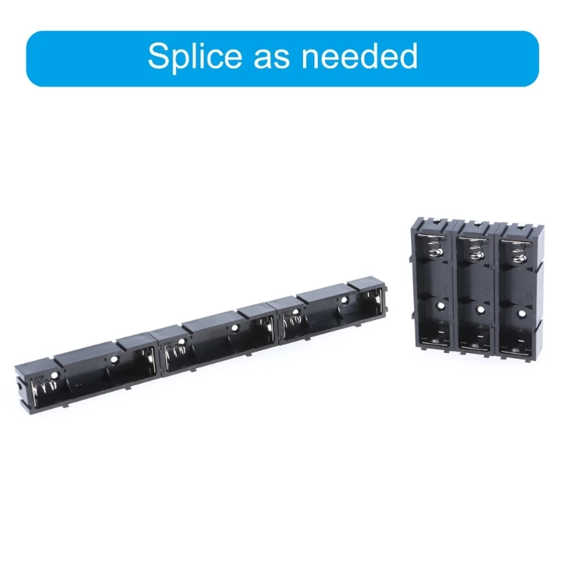 DXAB Customizable LR6 Battery Pack Holder Battery Box for Physics Teaching and Electronic Gadgets