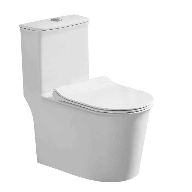 

High Quality Modern One Piece S-trap Bathroom Wc Ceramic Toilets