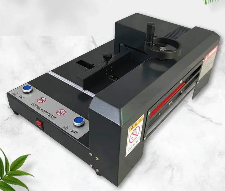 Electric Manual Paper Cutting Machine Thick Layer Paper Office Book Cutting Machine