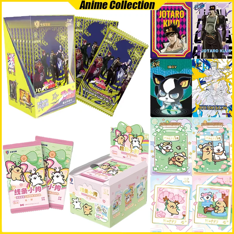 

KABAO JoJo's Bizarre Adventure Card Мальтийское аниме Коллекционная карта Mistery Box Настольные игры Игрушки Подарки на день рождения для мальчиков и девочек